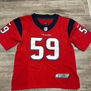 Nike NFL On Field #59 Mercilus Houston Texans Jersey size 40 Embroidered